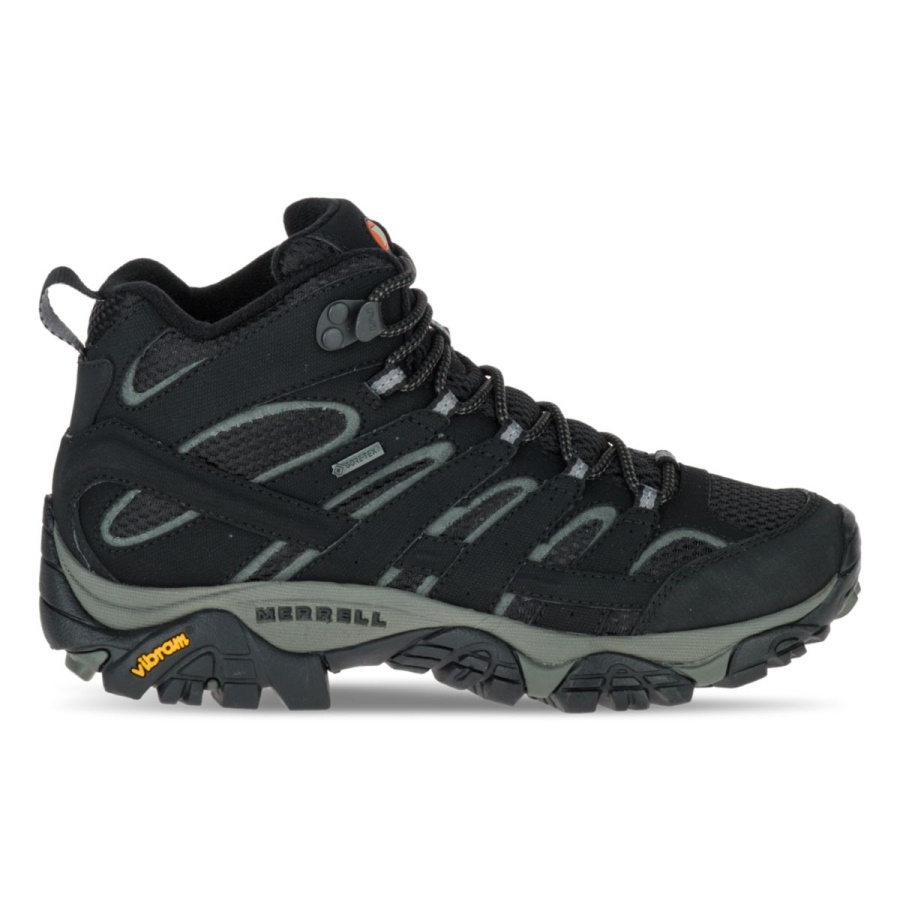 Merrell Women's Moab 2 Mid GORE-TEX Black