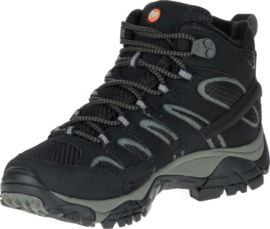 Merrell Women's Moab 2 Mid GORE-TEX Black