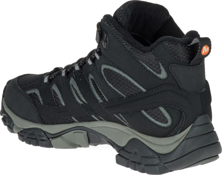 Merrell Women's Moab 2 Mid GORE-TEX Black