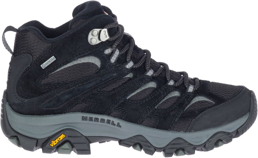 Merrell Women's Moab 3 Mid GORE-TEX Black-Grey