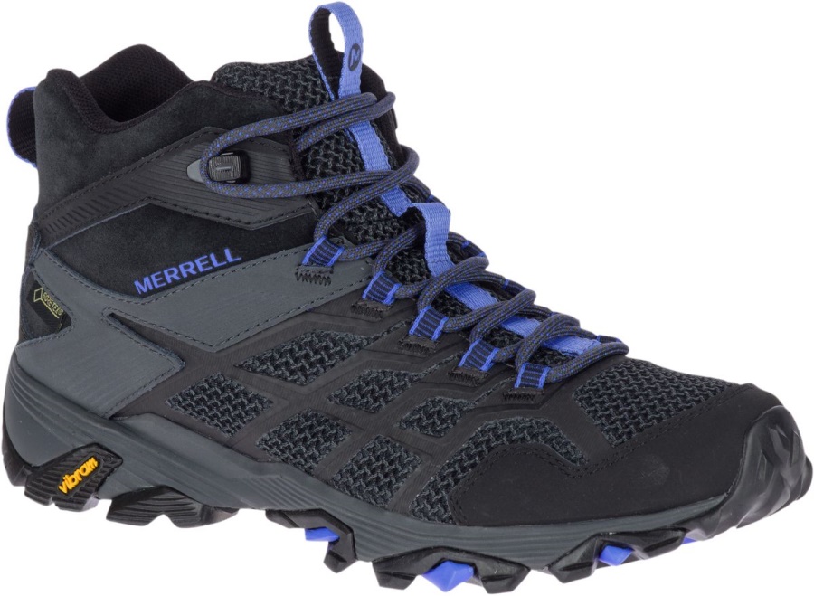 Merrell Women's Moab FST 2 Mid GORE-TEX Black-Granite