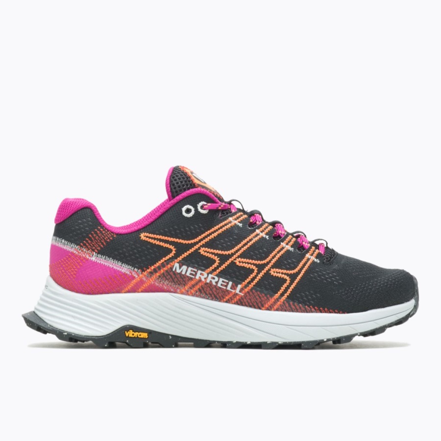 Merrell Women's Moab Flight Black-Fuchsia
