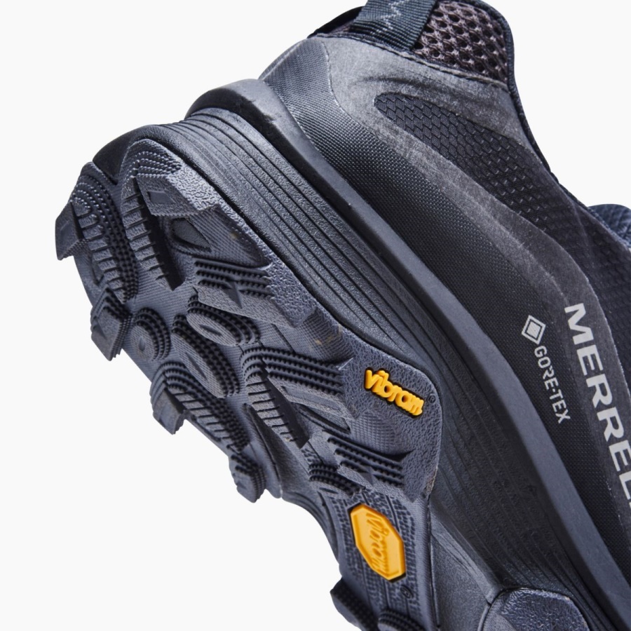 Merrell Women's Moab Speed GORE-TEX Black-Asphalt