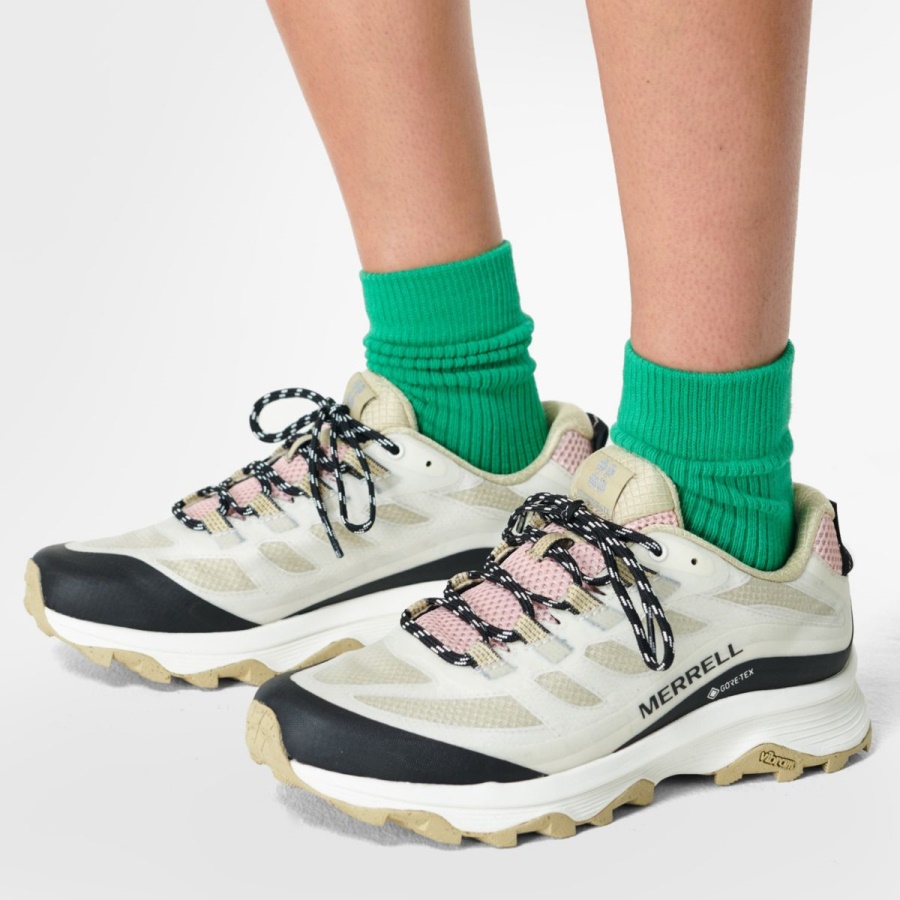 Merrell Women's Moab Speed GORE-TEX X Sweaty Betty White-Khaki