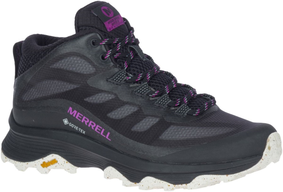 Merrell Women's Moab Speed Mid GORE-TEX Black