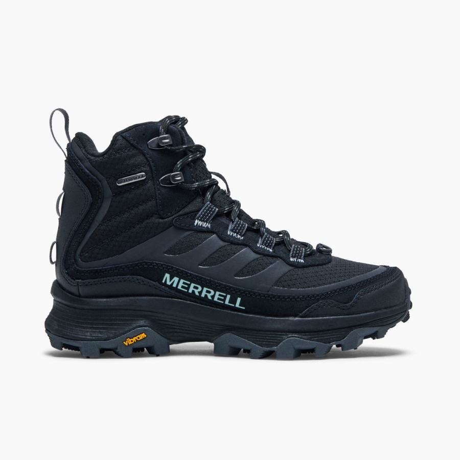 Merrell Women's Moab Speed Thermo Mid Waterproof Black