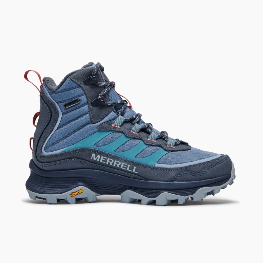 Merrell Women's Moab Speed Thermo Mid Waterproof Monument