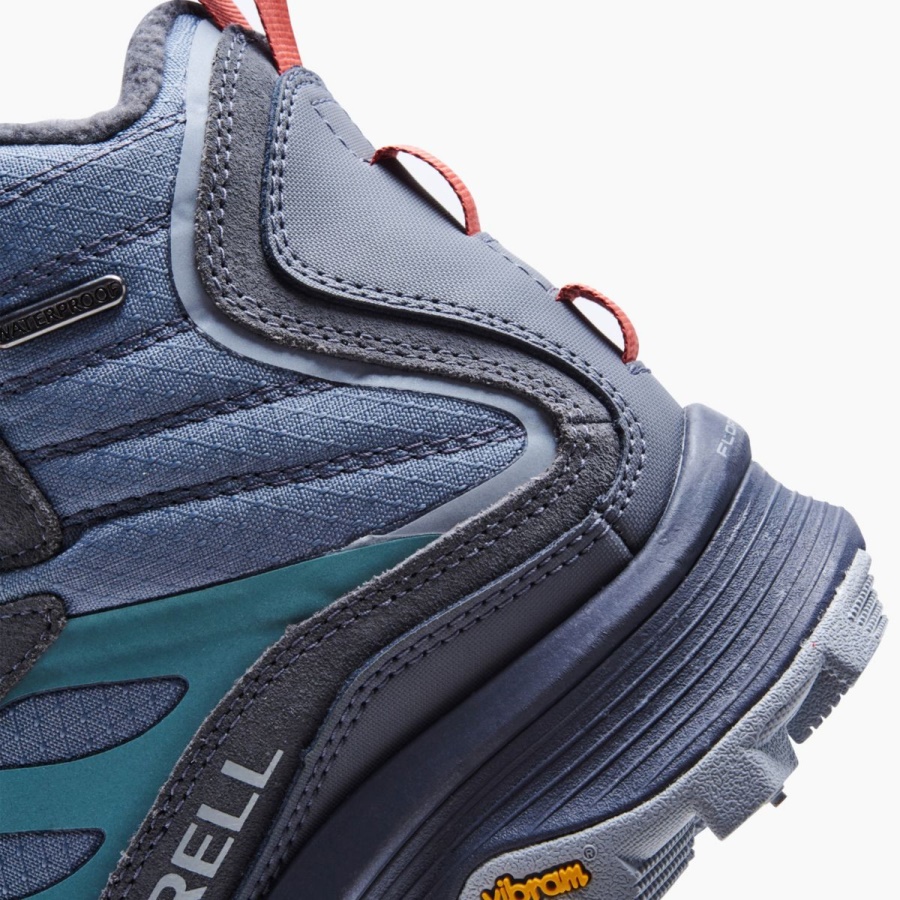 Merrell Women's Moab Speed Thermo Mid Waterproof Monument