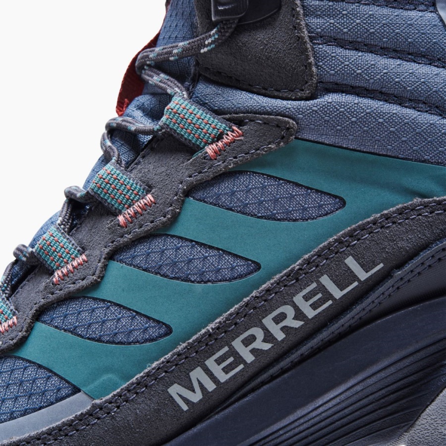 Merrell Women's Moab Speed Thermo Mid Waterproof Monument