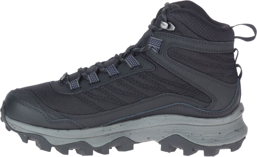 Merrell Women's Moab Speed Thermo Mid Waterproof Spike Black