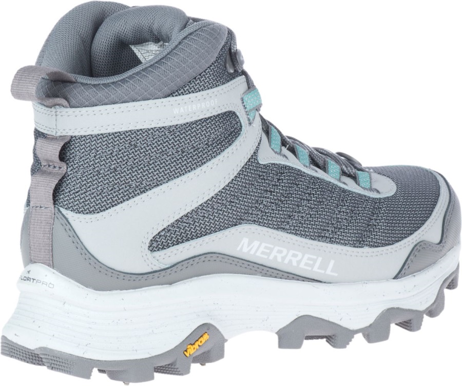 Merrell Women's Moab Speed Thermo Mid Waterproof Spike Charcoal