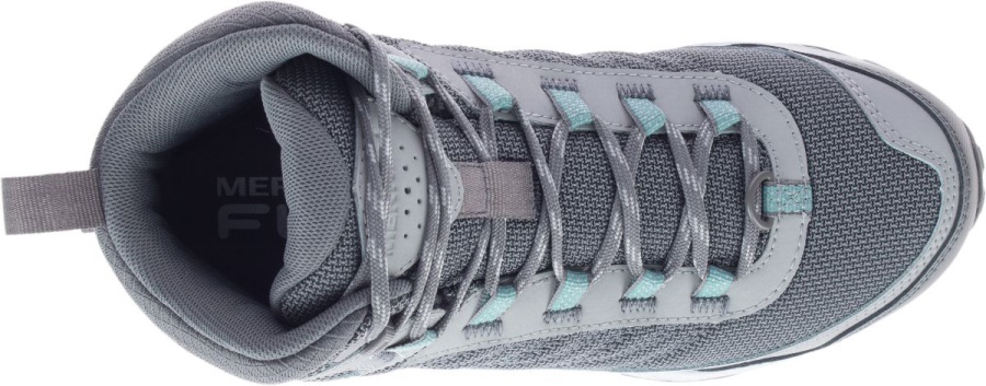 Merrell Women's Moab Speed Thermo Mid Waterproof Spike Charcoal