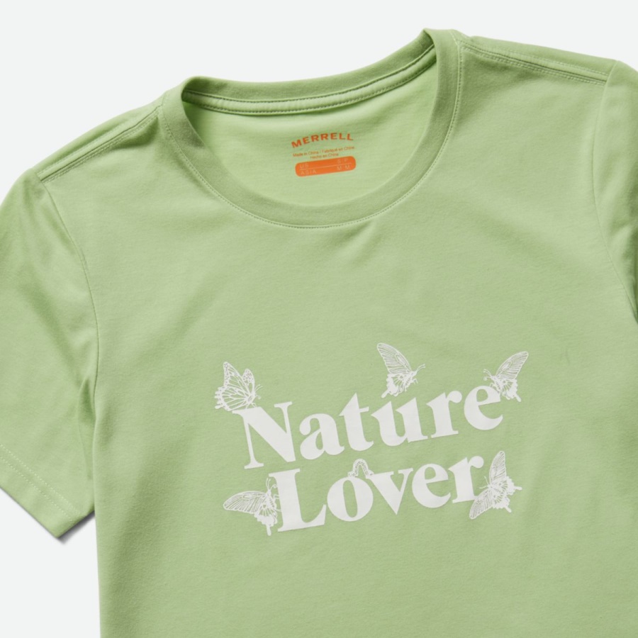 Merrell Women's Nature Lover Tee Foam Green