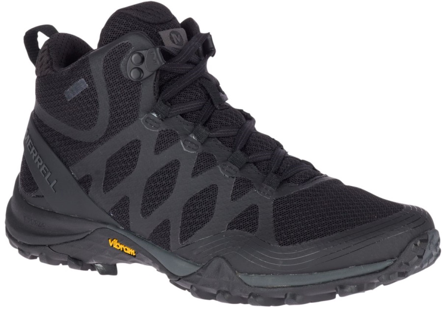 Merrell Women's Siren 3 Mid GORE-TEX Black-Black