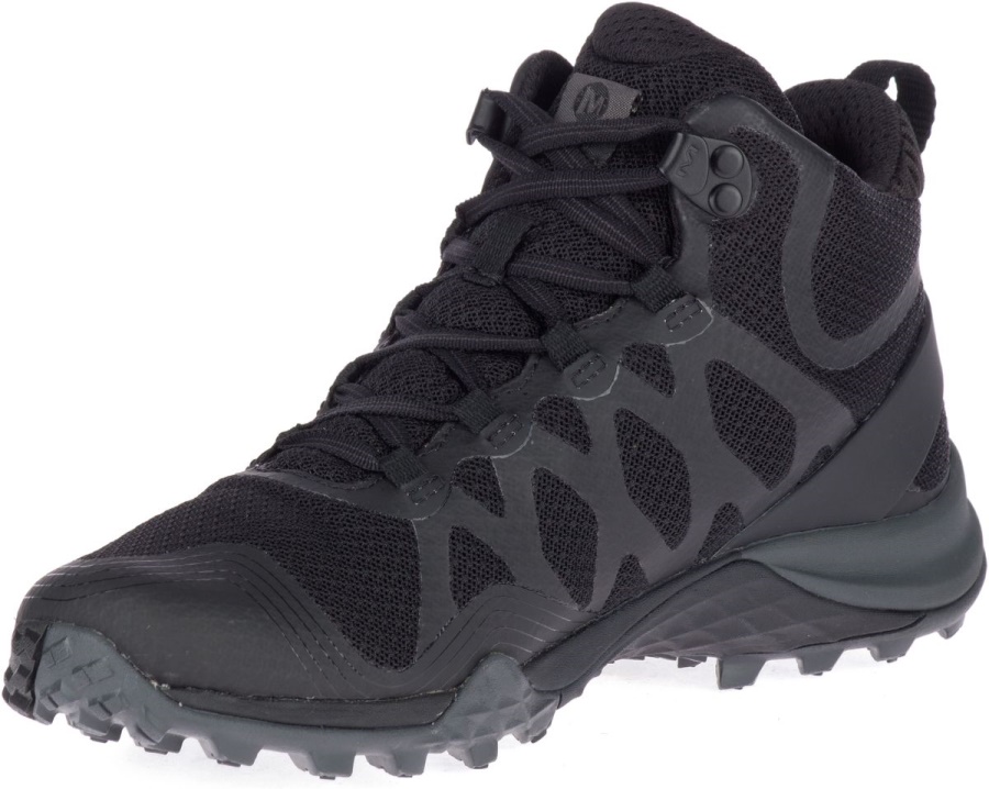 Merrell Women's Siren 3 Mid GORE-TEX Black-Black