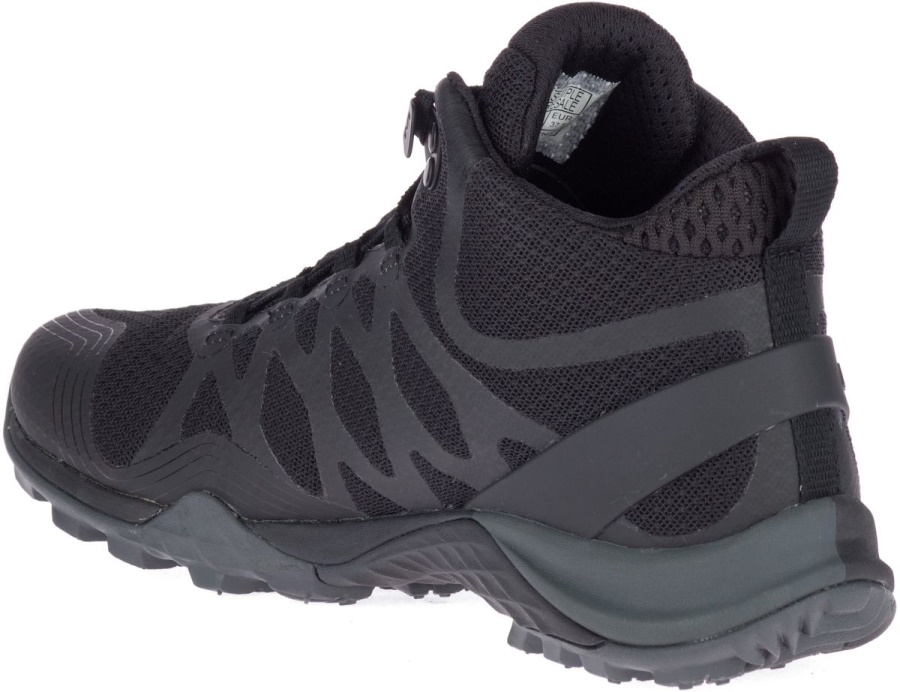 Merrell Women's Siren 3 Mid GORE-TEX Black-Black