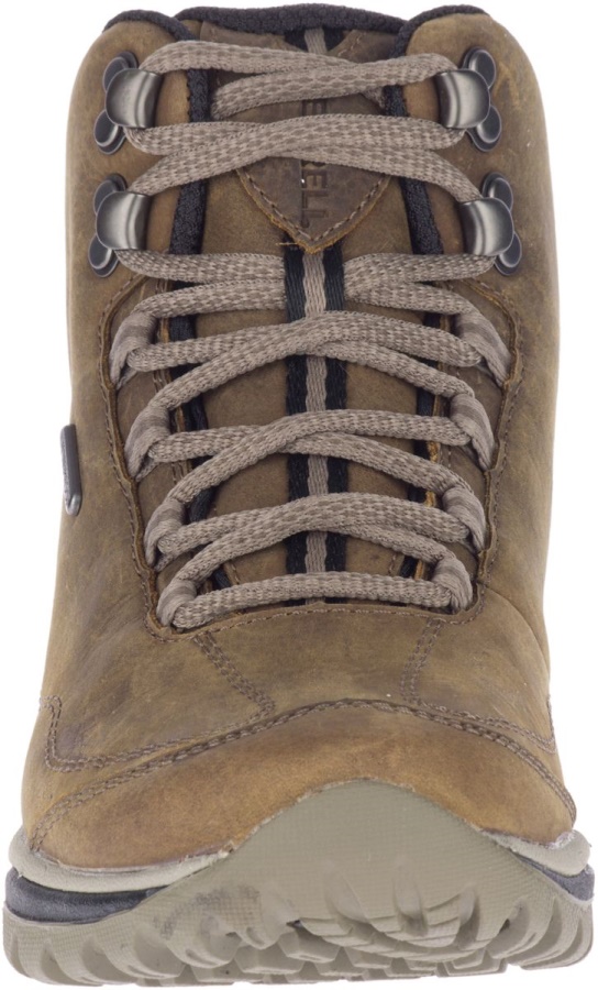 Merrell Women's Siren Traveller 3 Mid Waterproof Brindle-Boulder