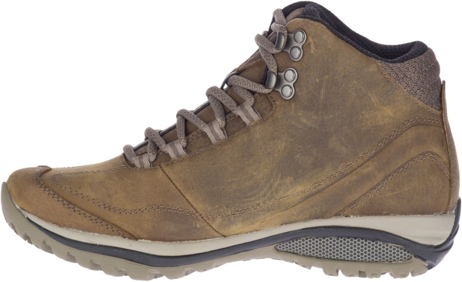 Merrell Women's Siren Traveller 3 Mid Waterproof Brindle-Boulder