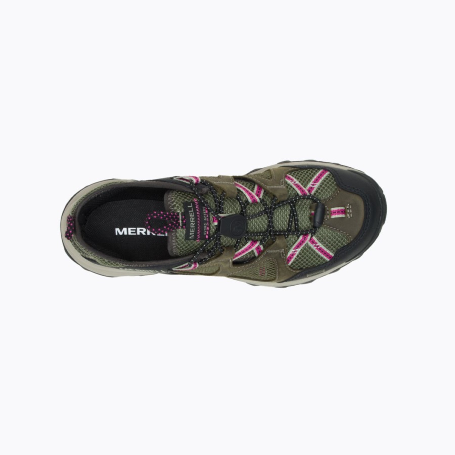 Merrell Women's Speed Strike Leather Sieve Lichen
