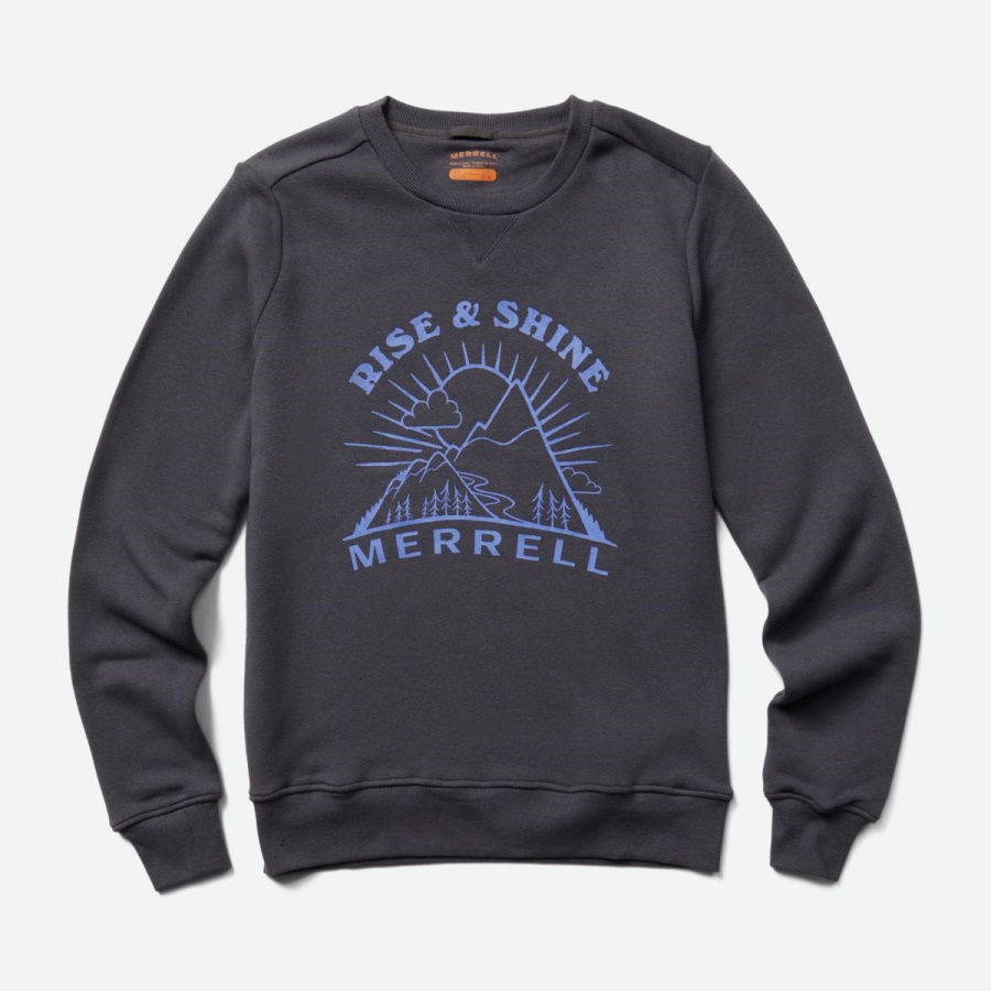 Merrell Women's Team Outdoor Crewneck Fleece India Ink