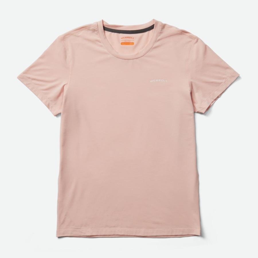 Merrell Women's Tencel™ Short Sleeve Tee Rose Smoke
