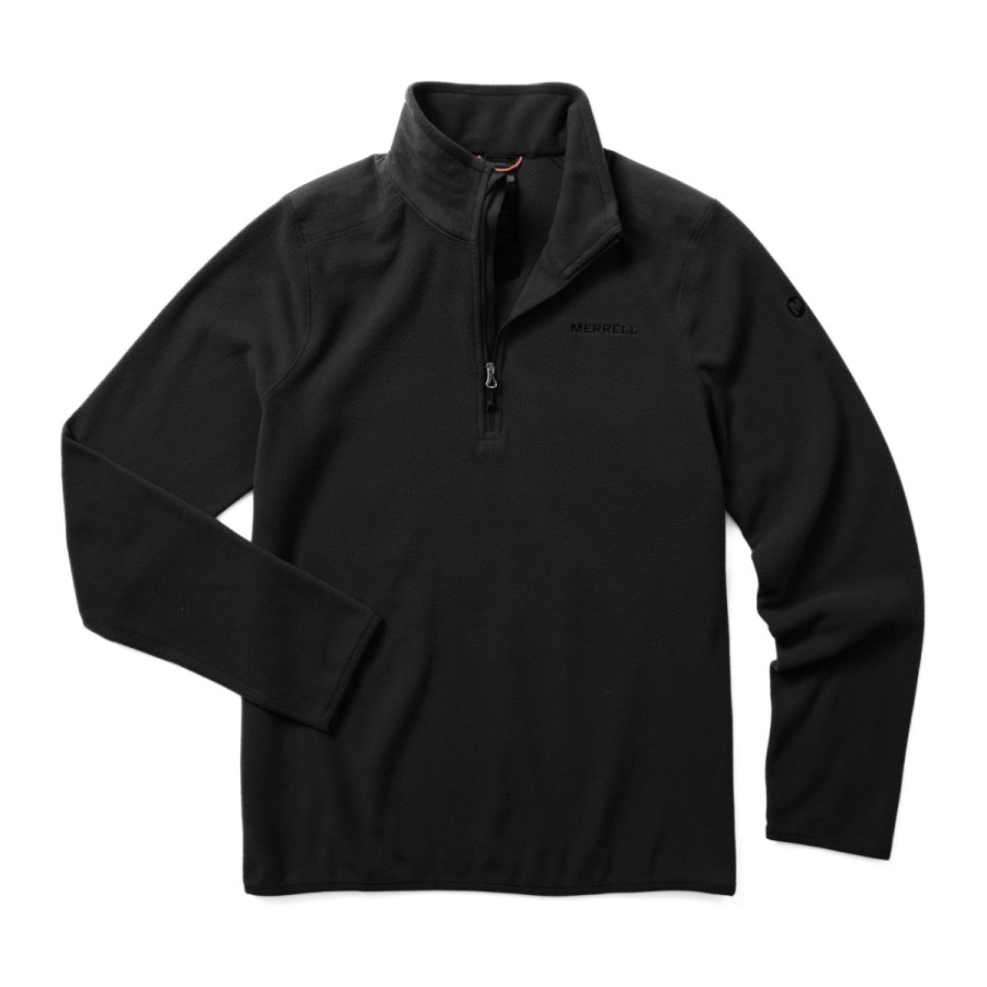 Merrell Women's Terrain 1/4 Zip Fleece Black