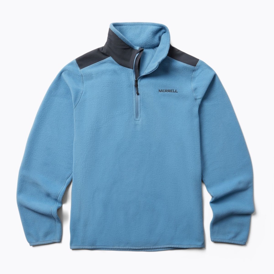 Merrell Women's Terrain 1/4 Zip Fleece Riviera