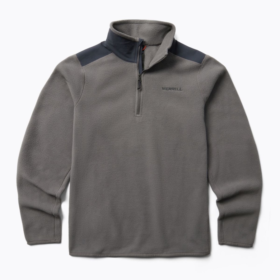 Merrell Women's Terrain 1/4 Zip Fleece Rock