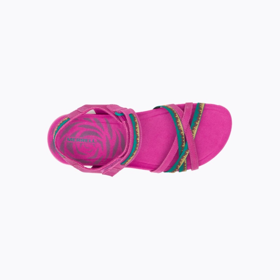 Merrell Women's Terran 3 Cush Cross Fuchsia