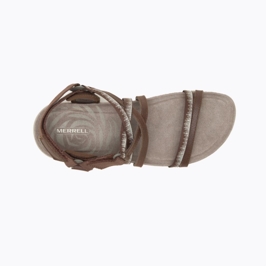 Merrell Women's Terran 3 Cush Lattice Dark Earth