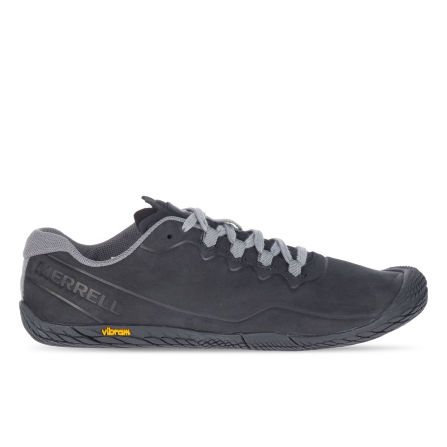 Merrell Women's Vapor Glove 3 Luna Leather Black-Charcoal