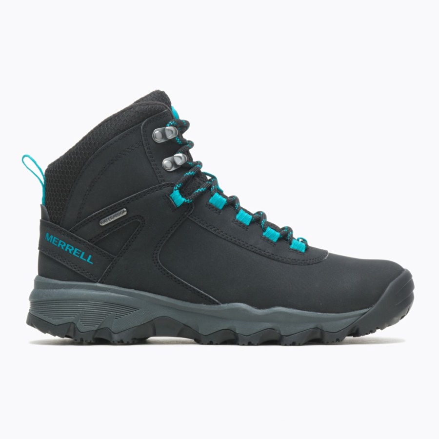 Merrell Women's Vigo Thermo Mid Leather Waterproof Black-Capri