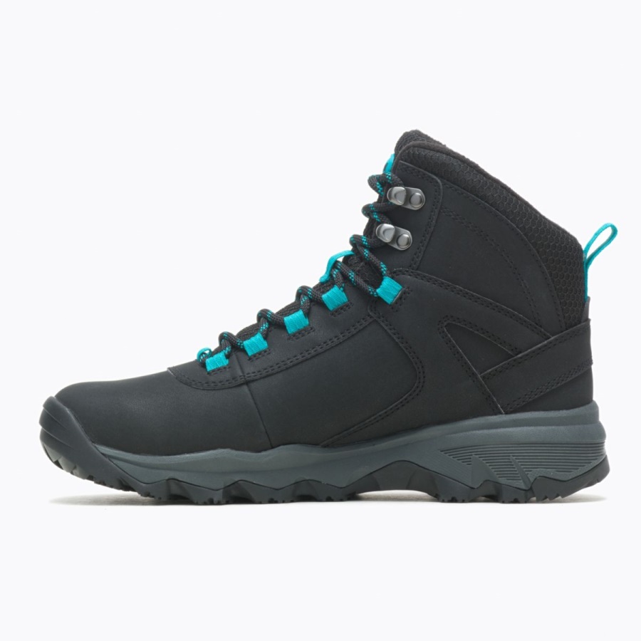 Merrell Women's Vigo Thermo Mid Leather Waterproof Black-Capri